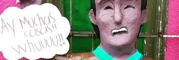 Las piñatas de famosos más divertidas