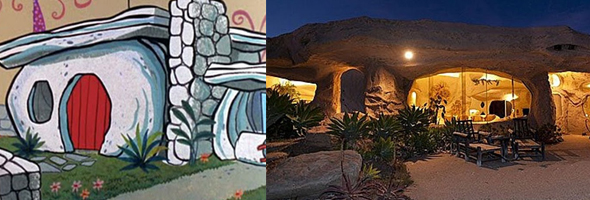 Casas de caricaturas que existen en la vida real